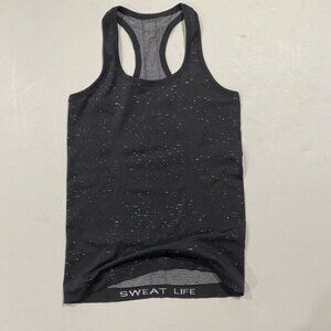 Lululemon Swiftly Tech Racerback Tank Top Black Speckled Size XXS,  2